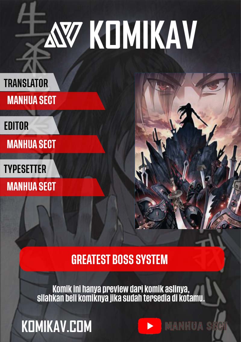 Greatest Boss System Chapter 02 Gambar 1